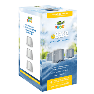 FROG® @ease SmartChlor Cartridge 3‑Pack – Floating 2‑in‑1 Water Care System – part #01-14-3258